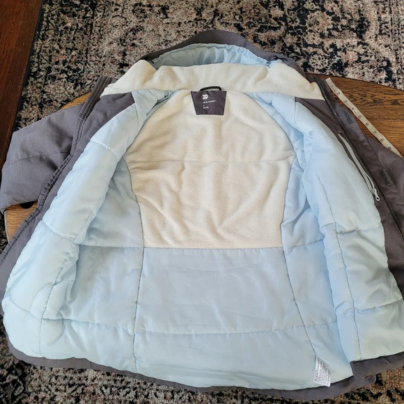 All in Motion Gray Hooded Winter Jacket Size Women's Medium - Picture 11 of 13